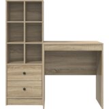 vidaXL Stol s pohranom Sonoma hrast Konstruirano drvo | shoptok.hr