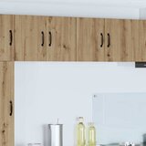 vidaXL Stenska kuhinjska omarica 2 pcs artisan hrast 60 x 31 x 40 cm | Shoptok.si