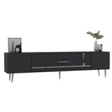 Hanah home tv polica Dekop1 anthracite silver