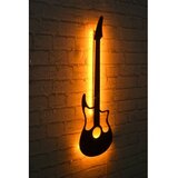 WALLXPERT zidna LED dekoracija Guitar Yellow cene