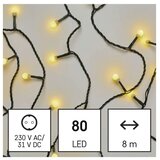  LED lanac 80xLED/230V/8 funkcija 13m IP44 topla bela | Eponuda.com