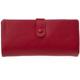 Verde Novčanik ženski sa odvojenom pregradom 1356, 19×4.5×10 cm crvena ( 16NZV1356D ) Cene