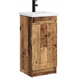 vidaXL Kopalniška omarica s pomivalnikom Star les 42 x 40 x 84,5 cm, (5000245083) | Shoptok.si