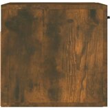  Zidni ormarić dimljeni hrast 80x35x36,5 cm konstruirano drvo | shoptok.hr