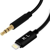 AVIZAR Avdio kabel iPhone Lightning do 3,5 mm prikljucka 1 m, HL-098 - crn, (20618021) Cene