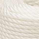 vidaXL Delovna vrv bela 10 mm 25 m polipropilen | Shoptok.si
