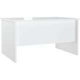  Stolić za kavu sjajni bijeli 80x50x42,5 cm konstruirano drvo | Eponuda.com