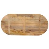Stolna ploča 110 x 40 x 3 8 cm ovalna od masivnog drva manga | shoptok.hr