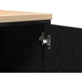 Garažni ormar za odlaganje crni 60x51x85 cm masivne borovine | shoptok.hr