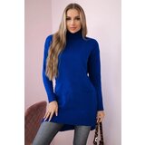 Kesi Sweater with stand-up collar purple-blue | Shoptok.si