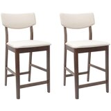  Trpezarijske stolice 2 pcs Svijetlosmeđa 48 x 49 x 95 cm - Svijetlosmeđa i svijetla | shoptok.hr