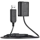 Dardanar Np-fw50 dummy battery + dc power bank (5v 2a) usb adapter kabel zamenjava za Ac-pw20 za sony Nex-3/5/6/7 series A33 A37 A35 A55 A7 A7r A7ii, (21199366) Cene
