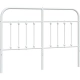  Metalno uzglavlje bijelo 135 cm | shoptok.hr