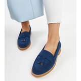 VINCEZA Navy suede loafers | shoptok.hr