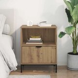vidaXL Nočna omarica artisan hrast 49 x 36 x 61 cm Konstruiran les | Shoptok.si