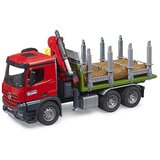 Bruder kamion Mercedes Benz Arocs sa kranom za utovar drva i stablima 036690