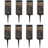  Solarna svjetla za vanjsku upotrebu s tlošcem 8 pcs 29 cm PP | Eponuda.com