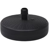 vidaXL Podstavek za senčnik pesek / voda 24 L črn, (20610891) | Shoptok.si