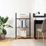 vidaXL Knjižna polica artisan hrast 60 x 30 x 109 cm Konstruiran les | Shoptok.si