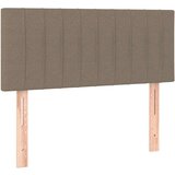  Box spring postelja z vzmetnico taupe 120x200 cm blago, (20895512) | Shoptok.si
