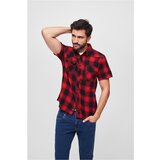 Brandit Half-sleeved shirt red/black Cijene