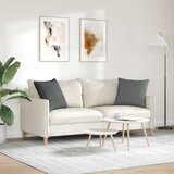  Jastučići za sofu 2 pcs Tamno siva 50 x 50 cm tkanina | shoptok.hr