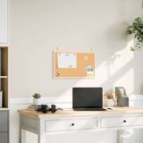 vidaXL Ploča od pluta s okvirom od punog drva borovine 60x40 cm | shoptok.hr