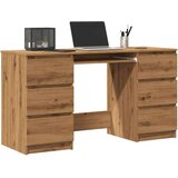 vidaXL Pisaći stol Artisan hrast 140x50x77 cm izrađeno drvo Cijene