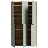 MID.YOU OMARA ZA ČEVLJE žajbljevo zelena, hrast artisan | Shoptok.si