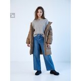 Sinsay Prošiveni kaput s kapuljačom | shoptok.hr
