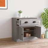  Komoda siva sonome 70x35,5x67,5 cm konstruirano drvo | shoptok.hr