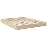  The Living Store Posteljni okvir sonoma hrast 150x200 cm inženirski les - Posteljni Okvir, (21445800) | Shoptok.si