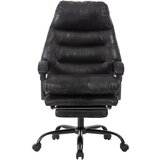 MID.YOU PISARNIŠKI STOL kovina, tekstil črna | Shoptok.si