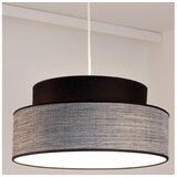  Visilica na sajli GRACE 1xE27/60W/230V, prečnik 40 cm, crna/siva | Eponuda.com