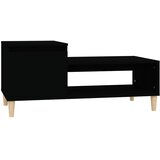 Stolić za kavu crni 100 x 50 x 45 cm od konstruiranog drva | Eponuda.com