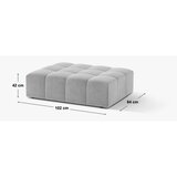 Cosmopolitan Design Bež tabure iz šenilje Chicago – | Shoptok.si
