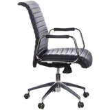 MID.YOU Pisarniški Stol Aspera 10, Črna | Shoptok.si
