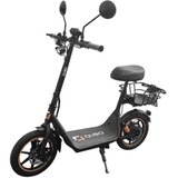 QUBO električni skiro best 14, črno oranžen | Shoptok.si