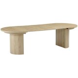 P & B Raztegljiva Miza Kiruna, Barva Hrasta, 115-268x115 | Shoptok.si
