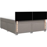  Krevet s oprugama i madracem smeđesivi 180x200 cm tkanina | shoptok.hr