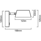 Open design OR86546 - led zidna lampa timo LED/6W/230V 3000/4500/6500K bež | Eponuda.com