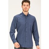 Dewberry G730 MEN'S SHIRT-LACİVERT | shoptok.hr