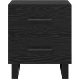  Noćni Ormari s ladicama 2 pcs Crni hrast 40 x 35 x 47.5 cm | shoptok.hr