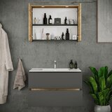 MID.YOU KOPALNICA antracit, medeni hrast | Shoptok.si
