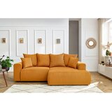 Bobochic Paris Oker žuta baršunasti kutna garnitura Enjoy – | shoptok.hr