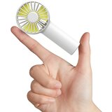 Venisymlis Mini Ročni Ventilator Na Baterije (Bel), Primeren Za Notranjo In Zunanjo Uporabo, (22070331) Cene
