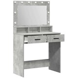  Toaletni stol Betonski sivi 79 x 41 x 135 cm Konstruirano drvo | Eponuda.ba