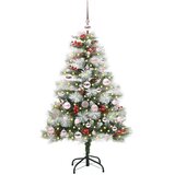  Umjetno božićno drvce S LED lampica Zelena i bijela 120 cm | shoptok.hr