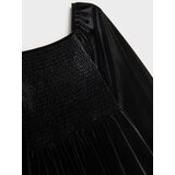 Sinsay Baršunasta haljina s naborima | shoptok.hr