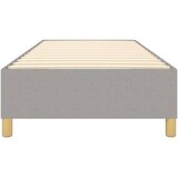  Okvir za krevet s oprugom svjetlosivi 90x200 cm od tkanine | shoptok.hr